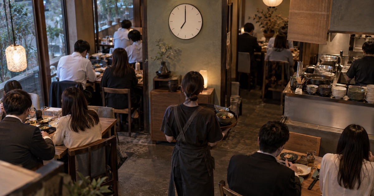 飲食店の夜ピークはいつ?時間帯別の対策2026のイメージ写真
